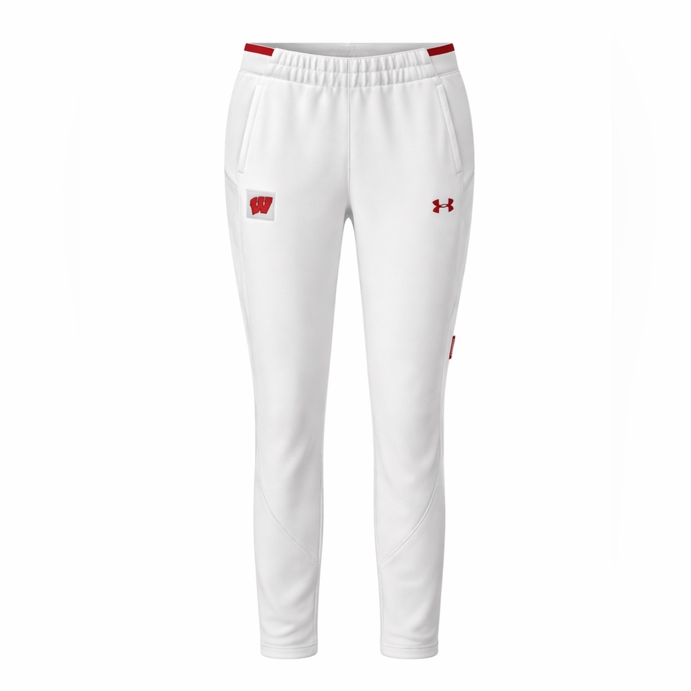 Wisconsin Badgers Under Armour‎ Command Warmup Pants Womens S Collegiate 3069